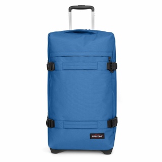 Eastpak Travel-Reisetasche Transit'r L (121 Liter) mit Rollen Healing azurblau